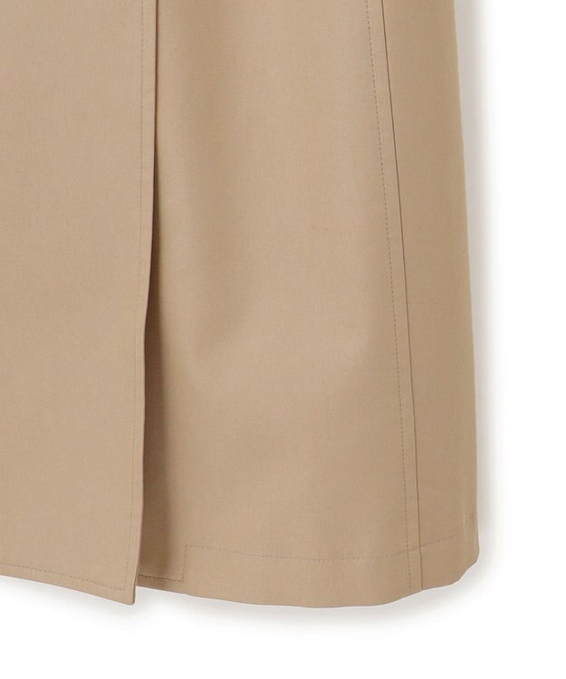 23区 L 【撥水加工】エアータンブラー TCギャバジン ロング トレンチコート キャメル系