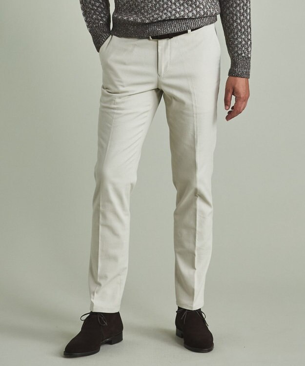 GOTAIRIKU コットンカルゼ　トラウザーズ アイボリー系