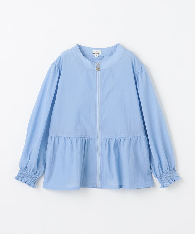 組曲 KIDS 【110-140㎝】シアー ブルゾン サックスブルー