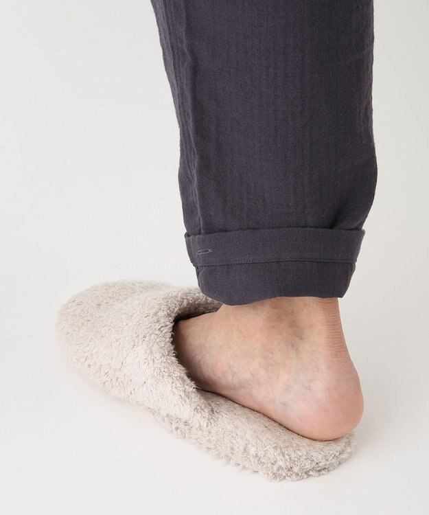 UCHINO マシュマロガーゼ ベーシック メンズパジャマ ダークグレー