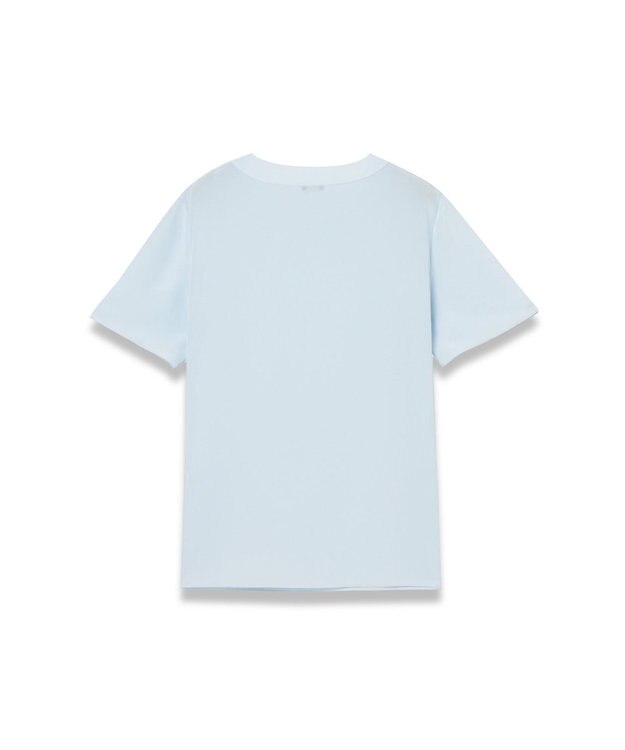 JOSEPH クレープ ド ソワ　ブラウス Oxford blue