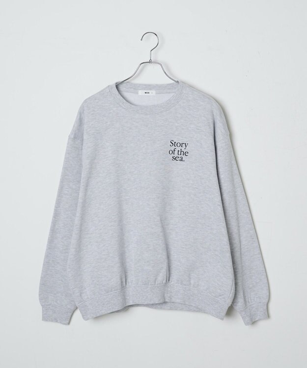 WEGO 【WEB限定】クルーネックプルオーバー 柄1