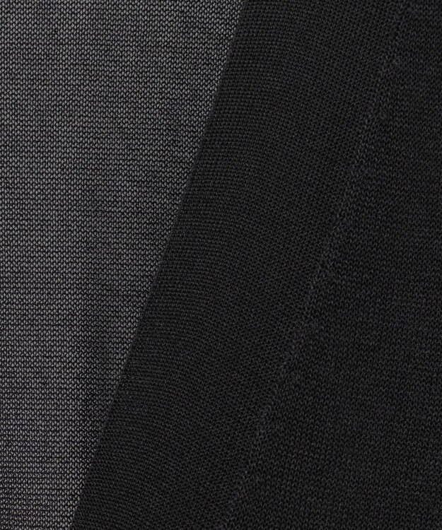 uncrave ラスターシアーニット ロングカーディガン ブラック