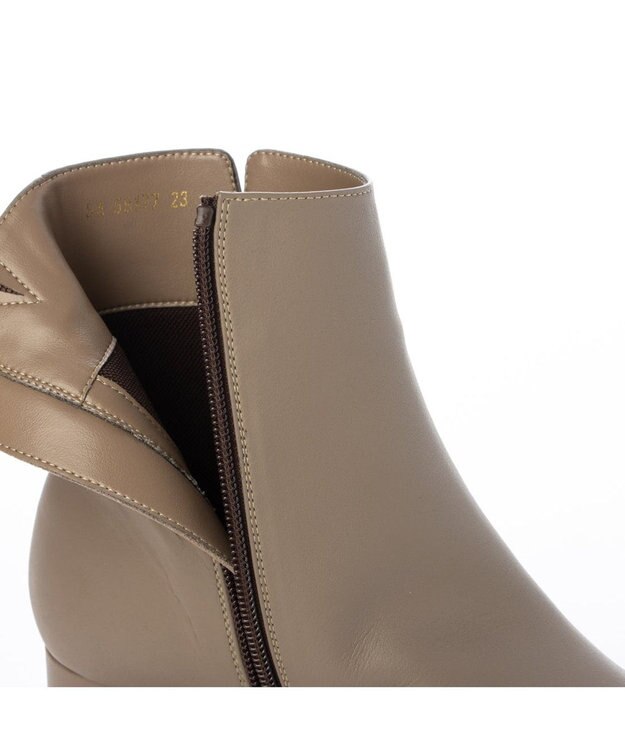 Riz raffinee <Riz raffinee>【レイン対応】スクエアトゥショートブーツ オーク