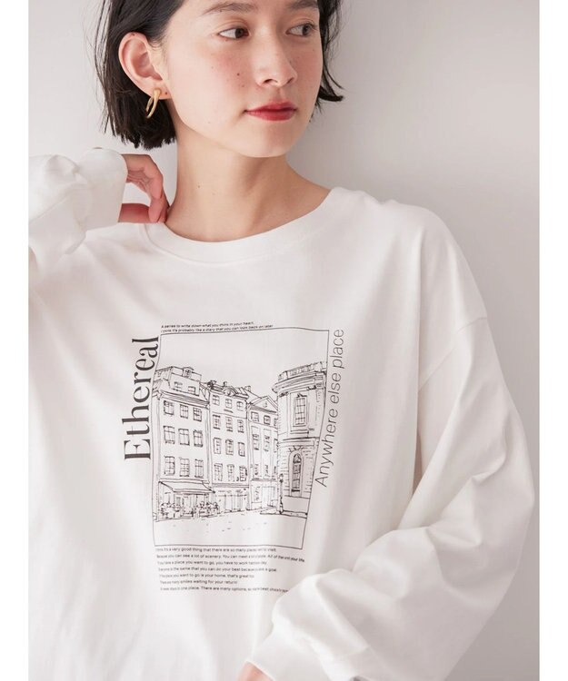AMERICAN HOLIC Ｂｕｉｌｄｉｎｇロゴカットプルオーバー A