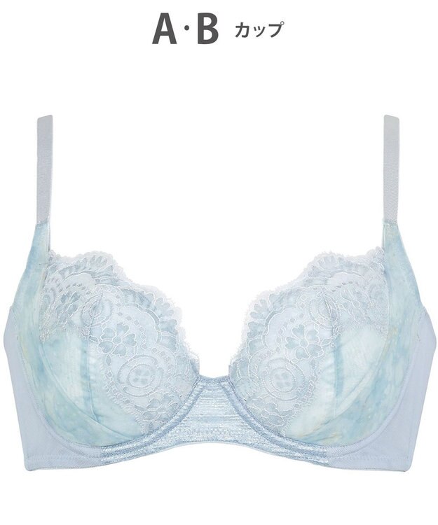 Wing ブラジャー これ1枚できれいシルエット 脇高設計 脇から背中すっきり 【スタイルアップブラ】 ブラ KB2900 ウイング／ワコール ブルー