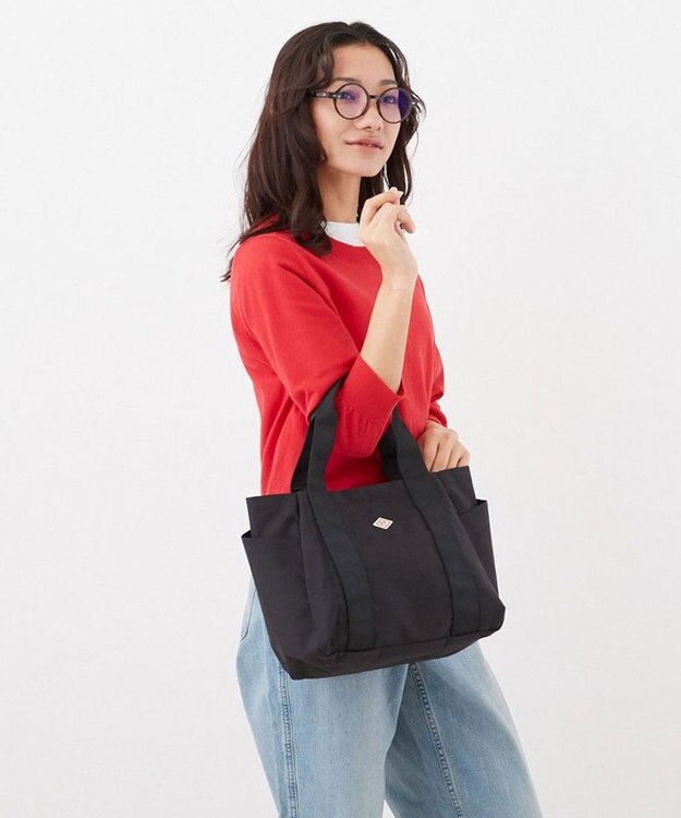 ROOTOTE 1463【仕切り+自立+撥水】SN.デリ.パルーティ.ハッスイ-A 01：ブラック