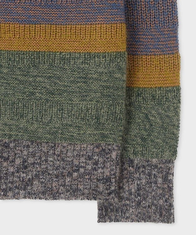 Paul Smith モヘアミックス リラックス カーディガン オレンジ