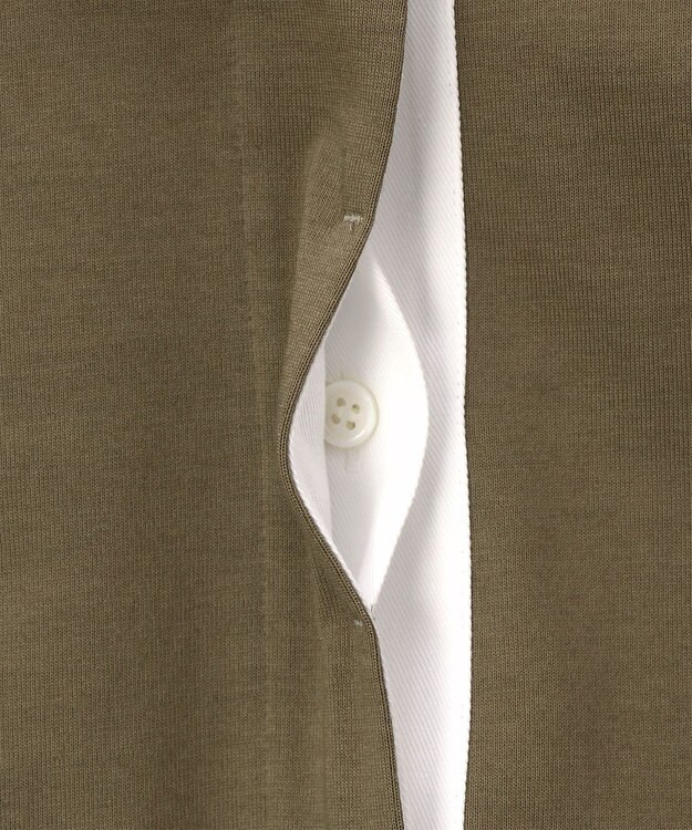 Paul Smith コットン ラガーシャツ オリーブ