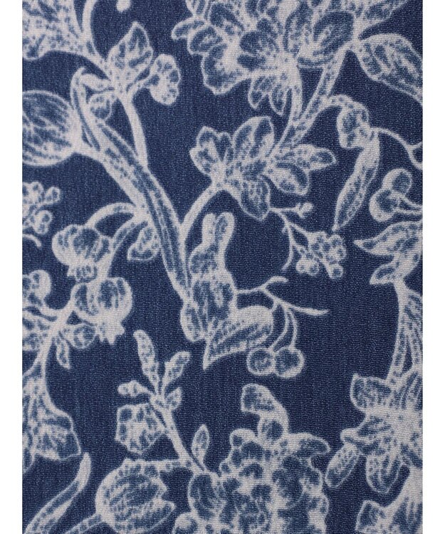 earth music&ecology 隠れウサギ柄ビスチェ Navy