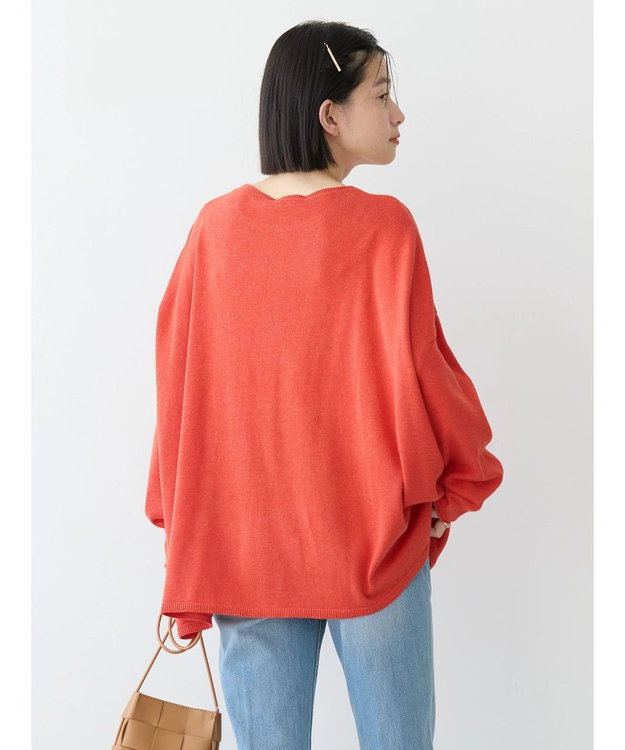 AMERICAN HOLIC ＢＩＧニットプルオーバー Red