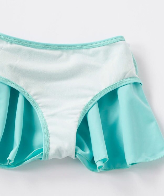 OP／FILA 【marie claire ENFANTS】フリルセパレート水着 パープル