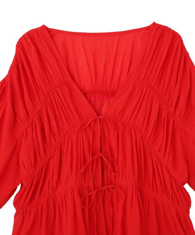 AMERICAN HOLIC フロントリボンブラウス Red