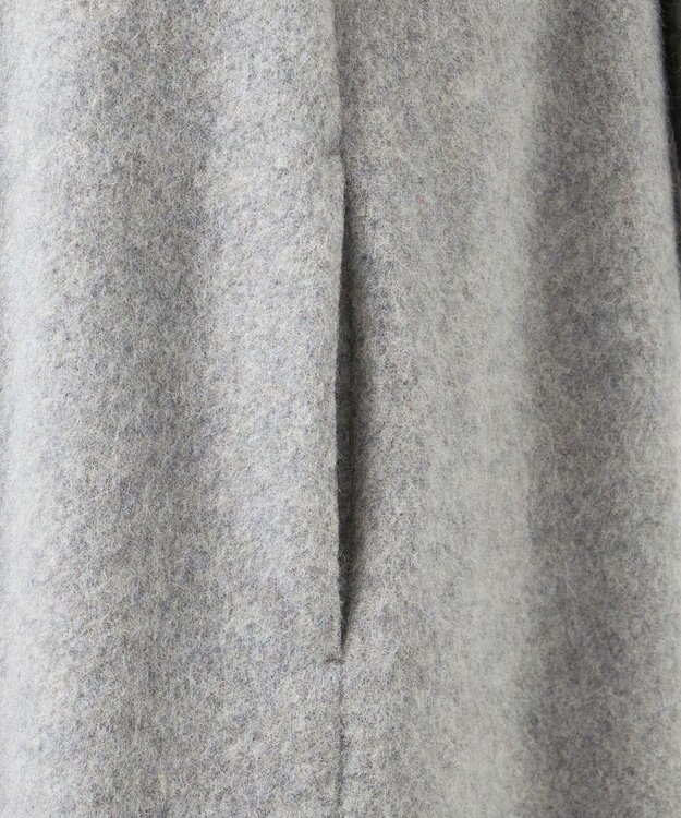 23区 【GOLD LABEL】シャギーウール ワンピース グレー系