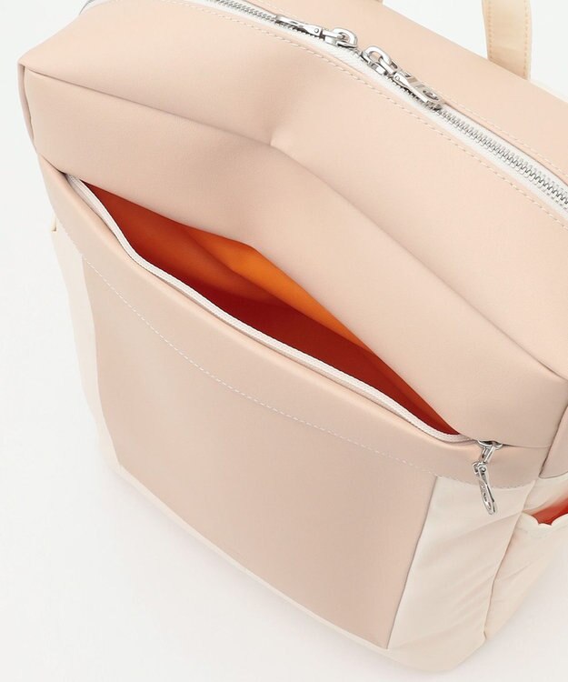 Y'SACCS 小西真奈美×Y'SACCS コンビスクエアリュックサック アイボリー