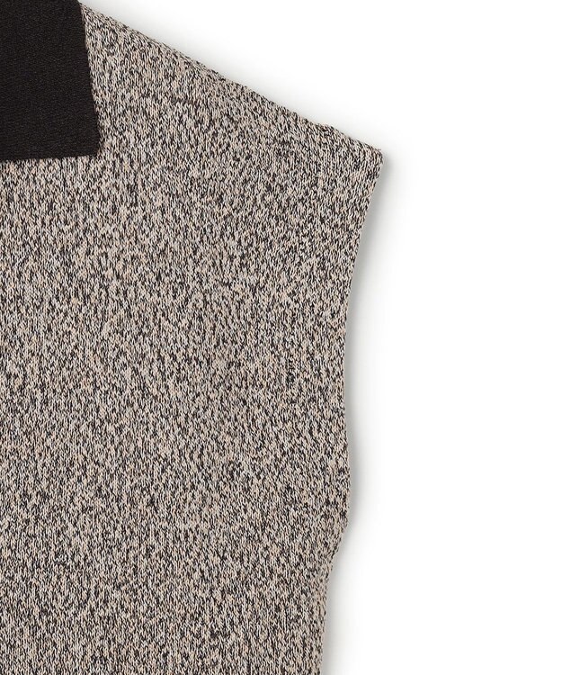 BEIGE， AGATE / バイカラー スキッパーニット Mix