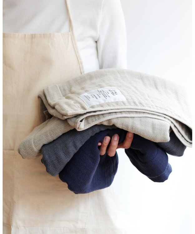 SHINTO TOWEL 【閲覧人気NO.3/2.5-PLY GAUZE】バスタオル　Lサイズ Mix Beige