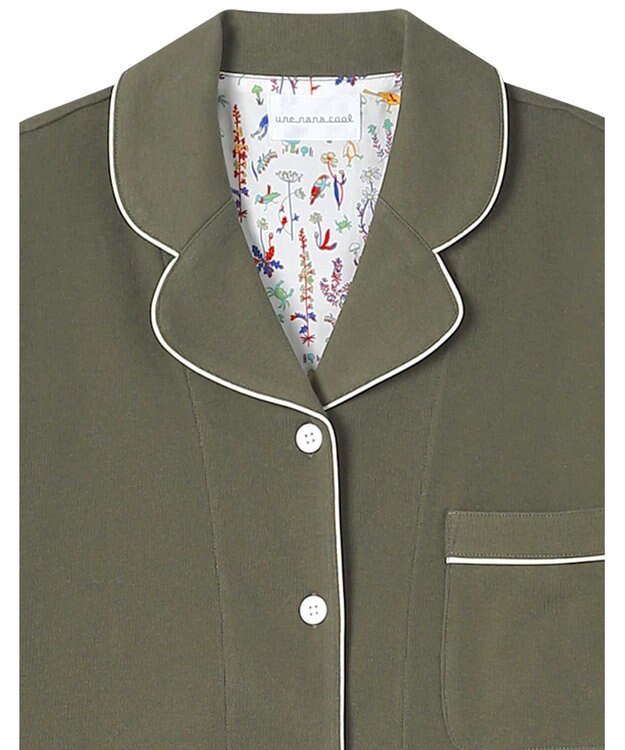 une nana cool 【綿100％】フライスパジャマ　ＭＡＤＥ　ＷＩＴＨ　ＬＩＢＥＲＴＹ　ＦＡＢＲＩＣ OB