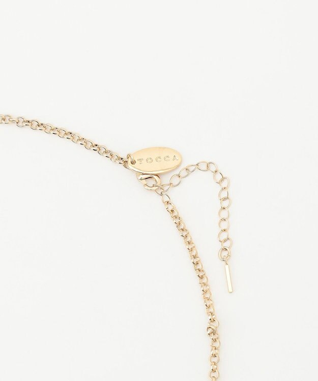 TOCCA RIBBON BROOCH NECKLACE ブローチネックレス ゴールド系
