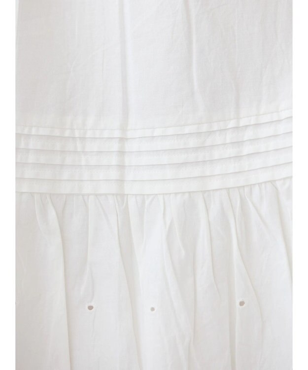 AMERICAN HOLIC インドＣｏｔｔｏｎスカラップ刺繍スカート Off White