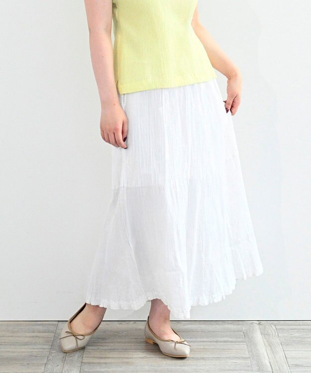 crêprie tsumori chisato creperie SKIRT クレプリ スカート WHITE