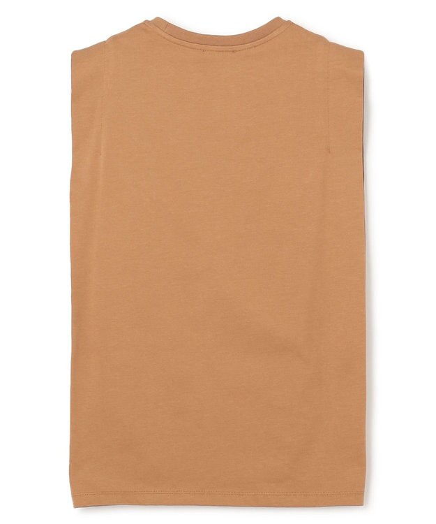 NAVE 【ReNAVE・洗える/接触冷感/UVケア】ファンクションＴ ノースリーブ キャメル系