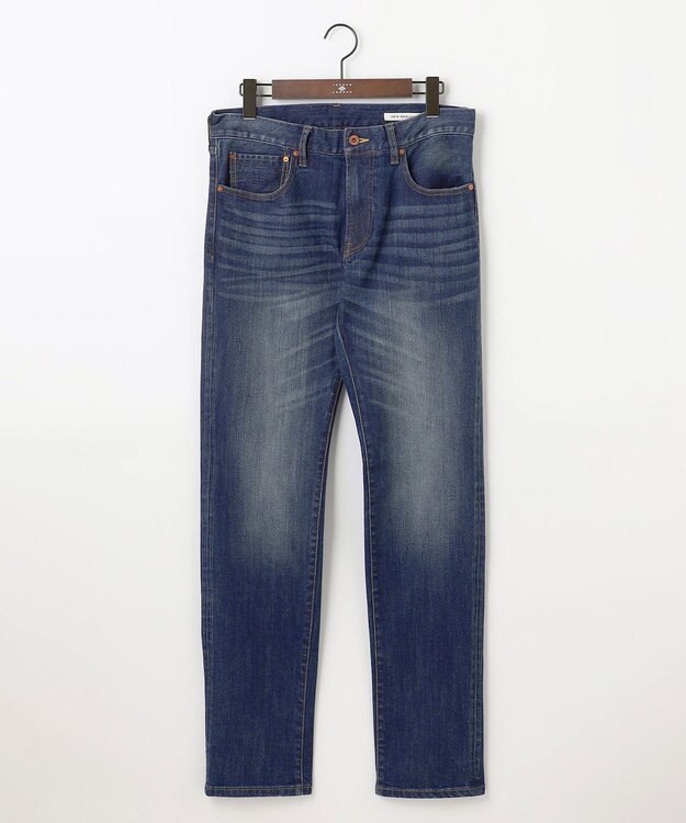 JOSEPH ABBOUD 【サスティナブル/JAPANファブリック/ストレッチ】オゾンハイパワーデニム パンツ ネイビー系