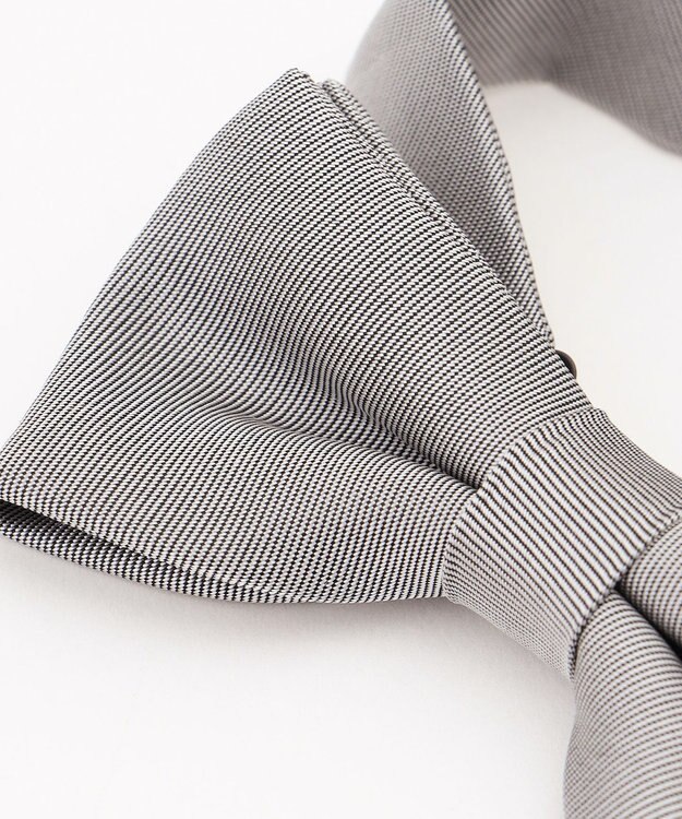 J.PRESS MEN 【BOWTIE COLLECTION】プレーン  フォーマル蝶ネクタイ ライトグレー系