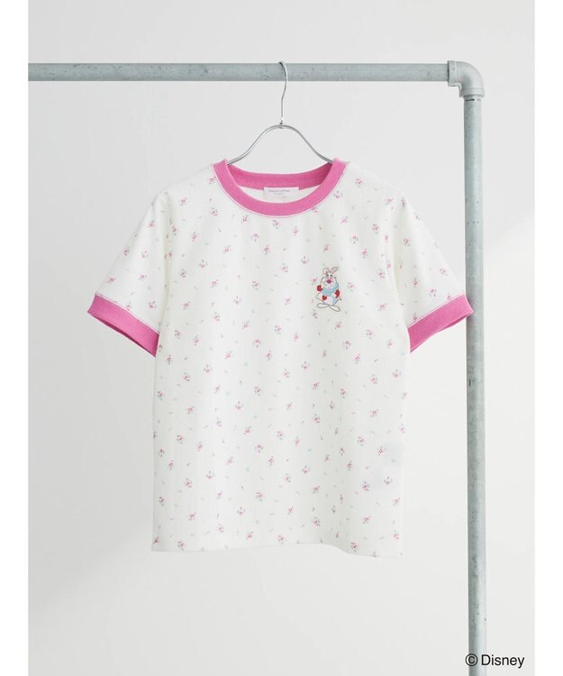 Green Parks アリス／小花ワッペンＴＥＥ Red