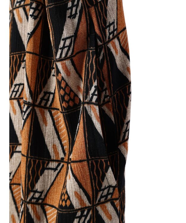 Green Parks ＫＢＦ　アフリカ柄サロペット Camel