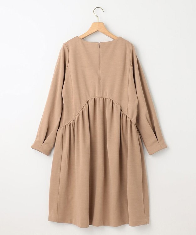 組曲 【WEB限定】ティアードリトルワンピース ベージュ系