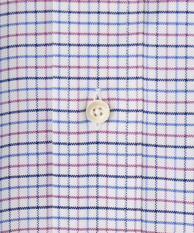 J.PRESS MEN 【WEB・一部店舗限定】オックスフォードトリプルカラーチェック 半袖シャツ/B.D ピンク系3