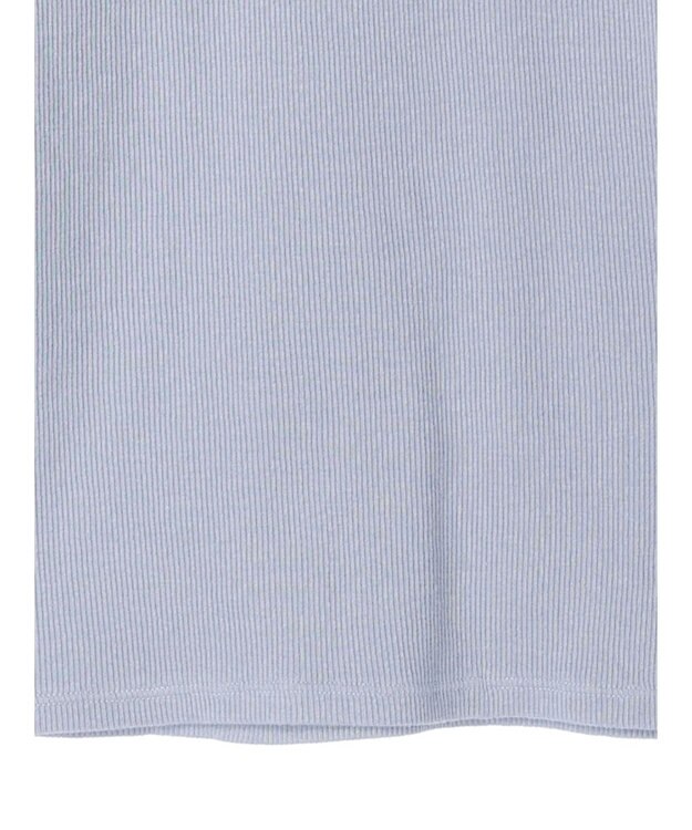 earth music&ecology レースＶネックテレコインナー Grayish Blue