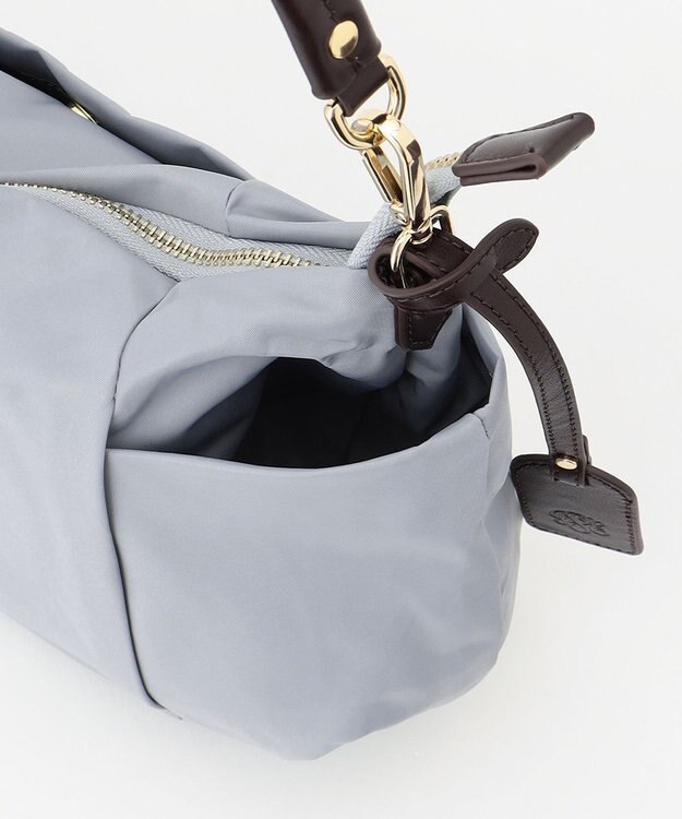J.PRESS LADIES 【WEB限定カラーあり・2way】 ナイロン ショルダー バッグ ブルー系