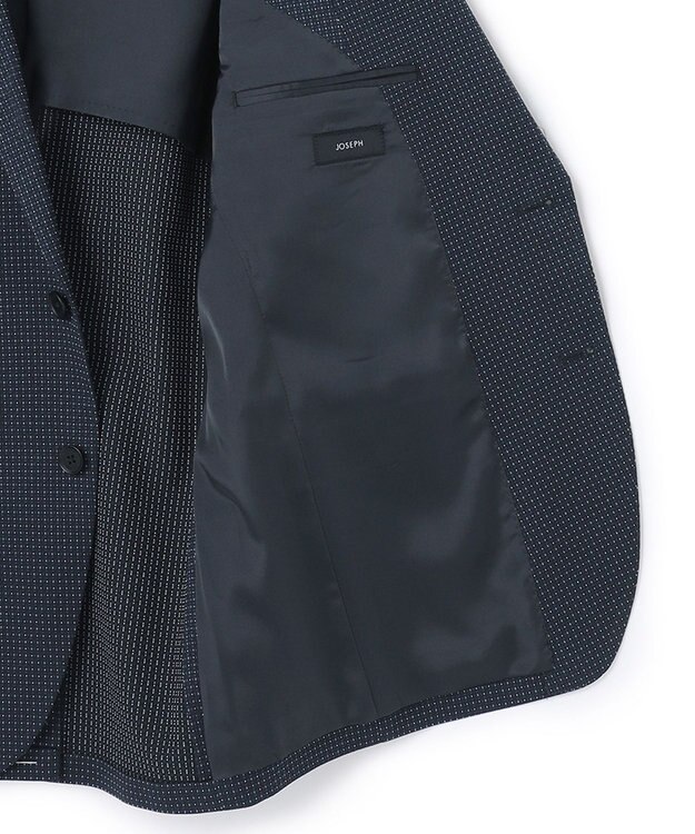 JOSEPH HOMME ライトストレッチドビー ジャケット ネイビー系