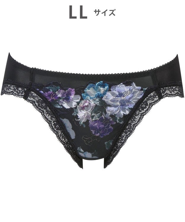 WACOAL ショーツ 【ハグするブラ】BRB488とペア はきこみ丈あさめ バックはナイロンベア天竺素材 レディース PRA188 /ワコール ブラック