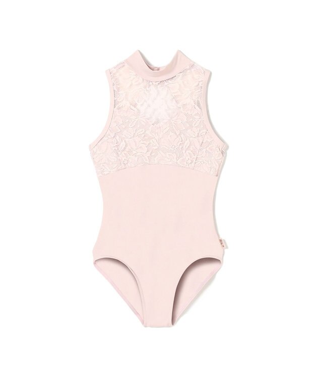 Chacott 【Nela ライン】ジュニア ハイネックレオタード ヨーロピアンピンク