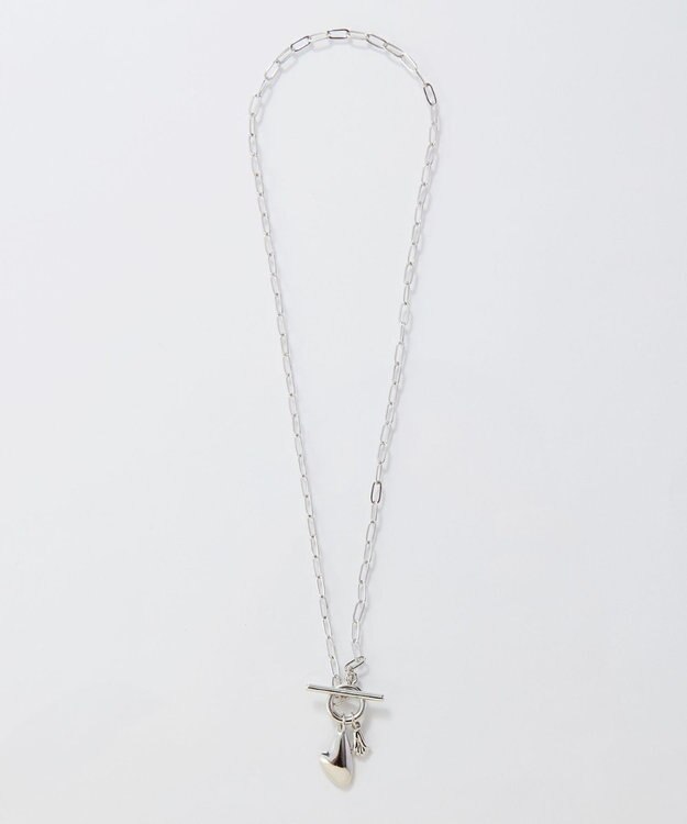 Phoebe ハートプレートチョーカーネックレス　シルバー/40cm シルバー