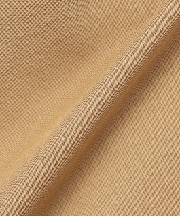 ICB 【洗える】リヨセルサテンストレッチ ワイドストレートパンツ チノ系