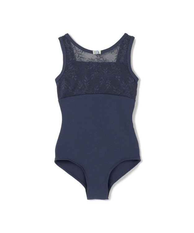 Chacott ノースリーブレオタード ネイビー