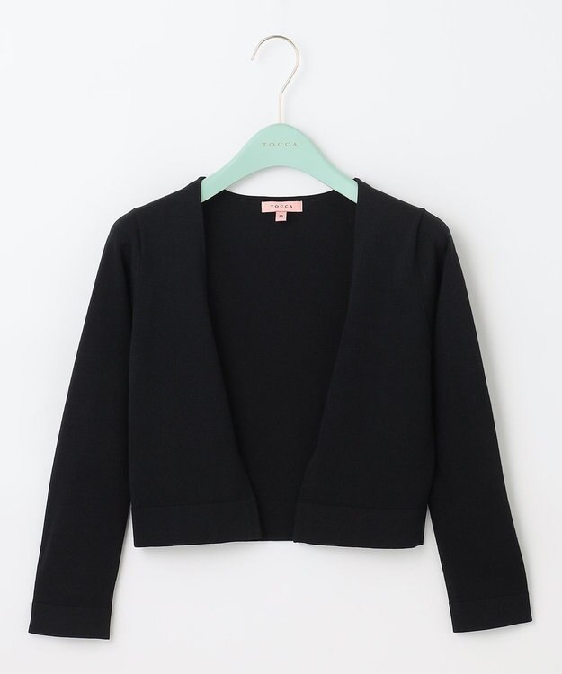 TOCCA 【洗える！】AIRY BOLERO ボレロ ブラック系