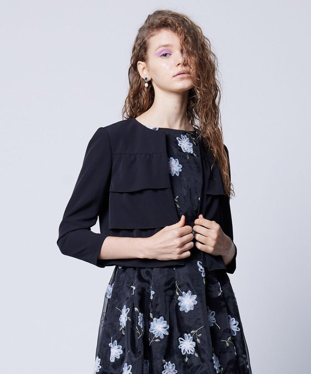 TOCCA 【洗える！】AURORAL GLOW ジャケット ブラック系