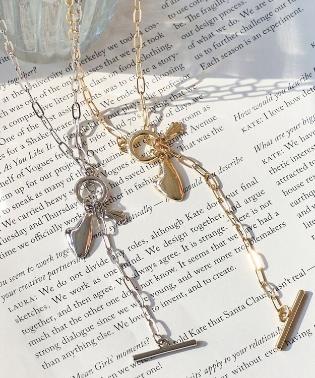 Phoebe ハートプレートチョーカーネックレス　シルバー/40cm シルバー