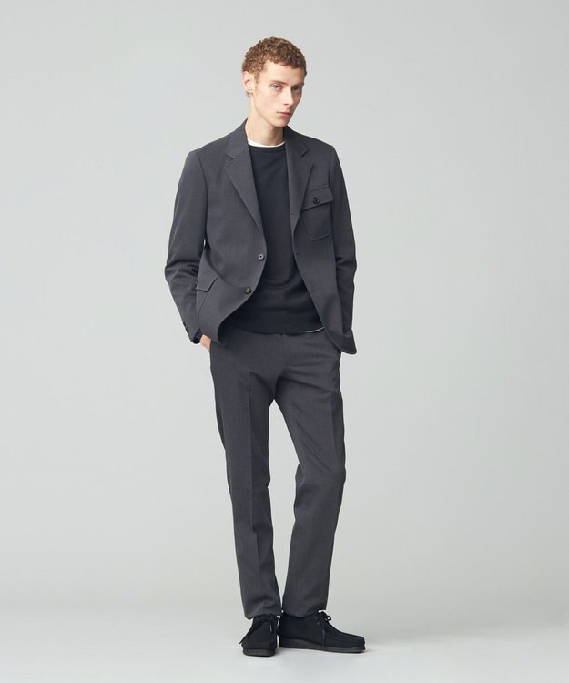 J.PRESS MEN 【SPORTS SACK / セットアップ対応】アーカイブ80'Sキャバルリー ジャケット グレー系