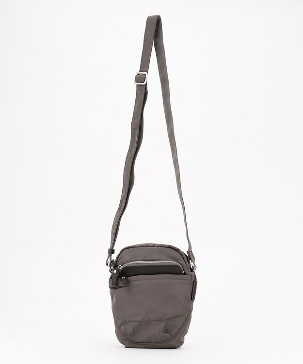 Y'SACCS ポリエステルツイル ポシェット ダークグレー