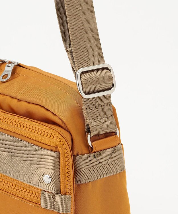 Y'SACCS テープデザイン　トラベルボックスショルダー マスタード