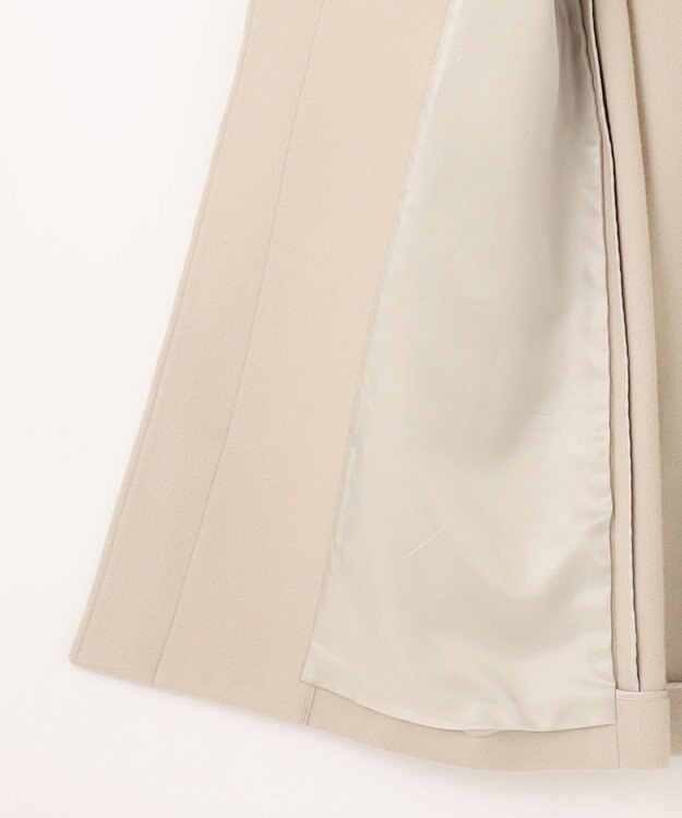 J.PRESS LADIES L Jackal 140s ソフトメルトン ダッフルコート ベージュ系