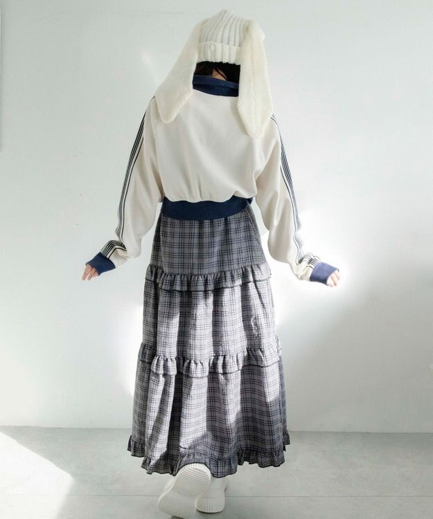 WEGO ウサミミニットキャップ オフホワイト