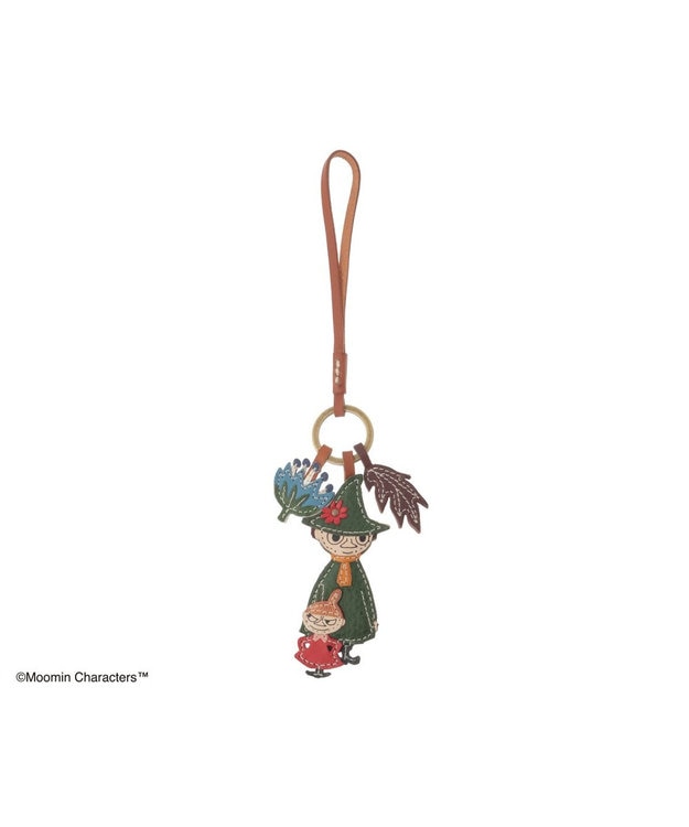 genten MOOMIN collection ワクワクチャーム「スナフキン＆リトルミイ」 ヒスイ