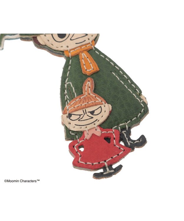 genten MOOMIN collection ワクワクチャーム「スナフキン＆リトルミイ」 ヒスイ